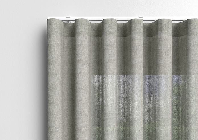 Pescara Voile, Fossil Grey - Made to Measure Curtains - Image 14